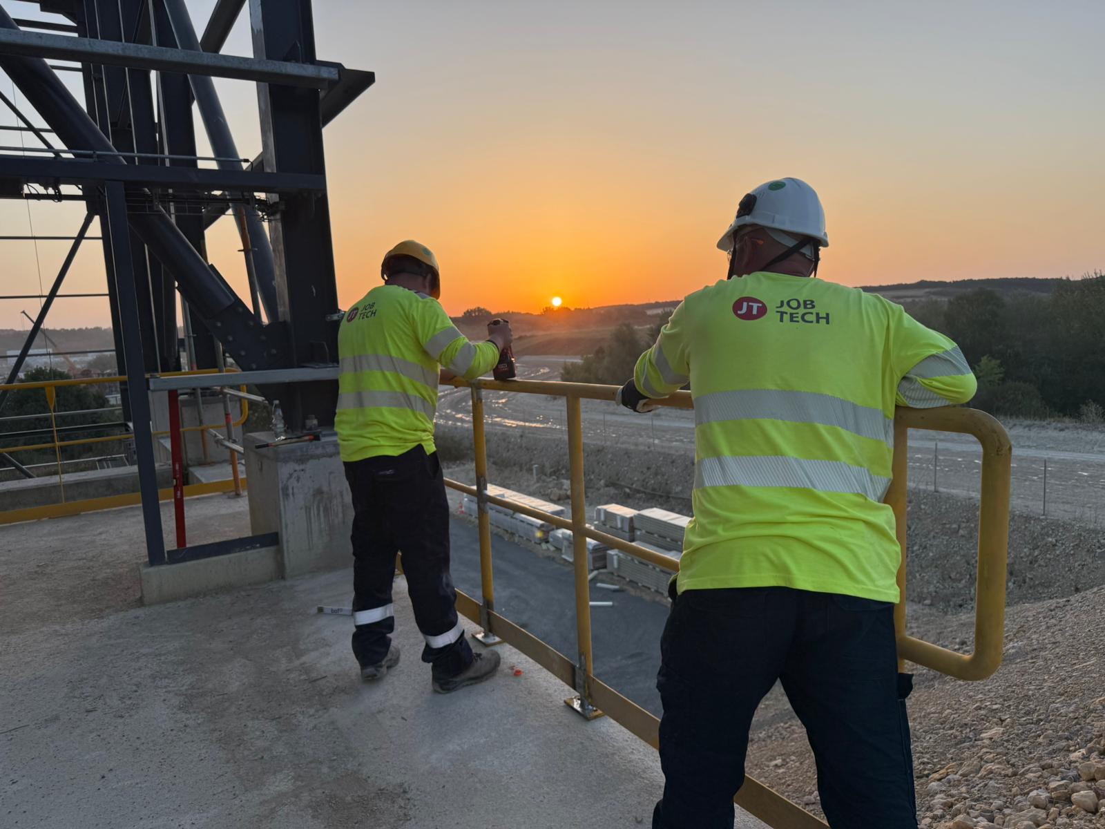 Steel structure assembly