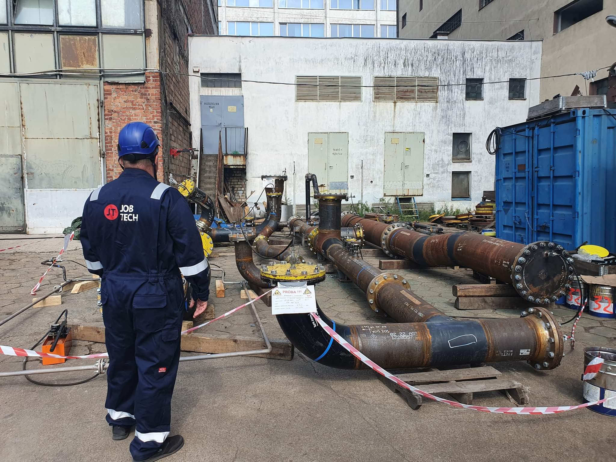 Montaż rurociągów