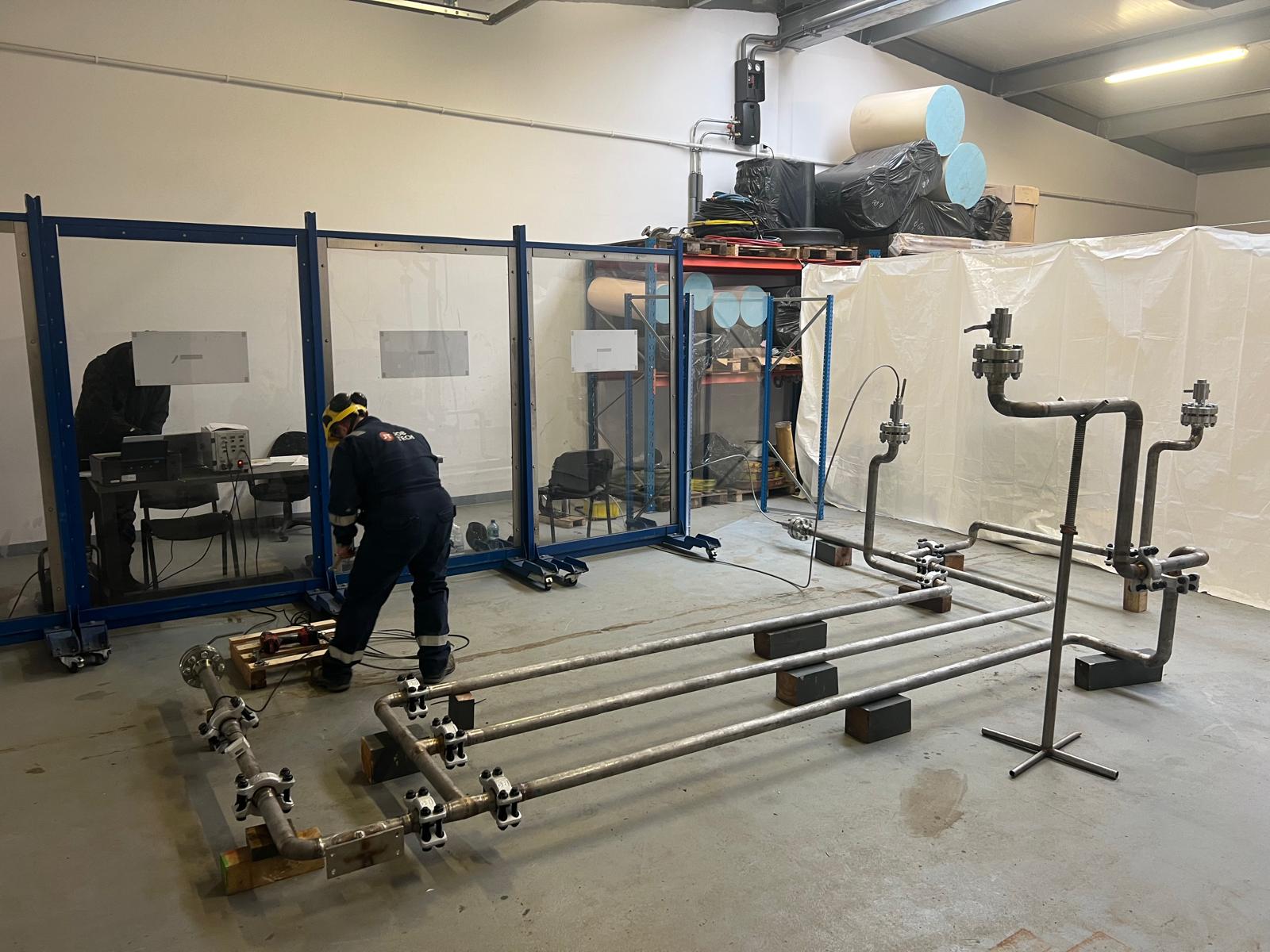 Test szczelności rurociągów