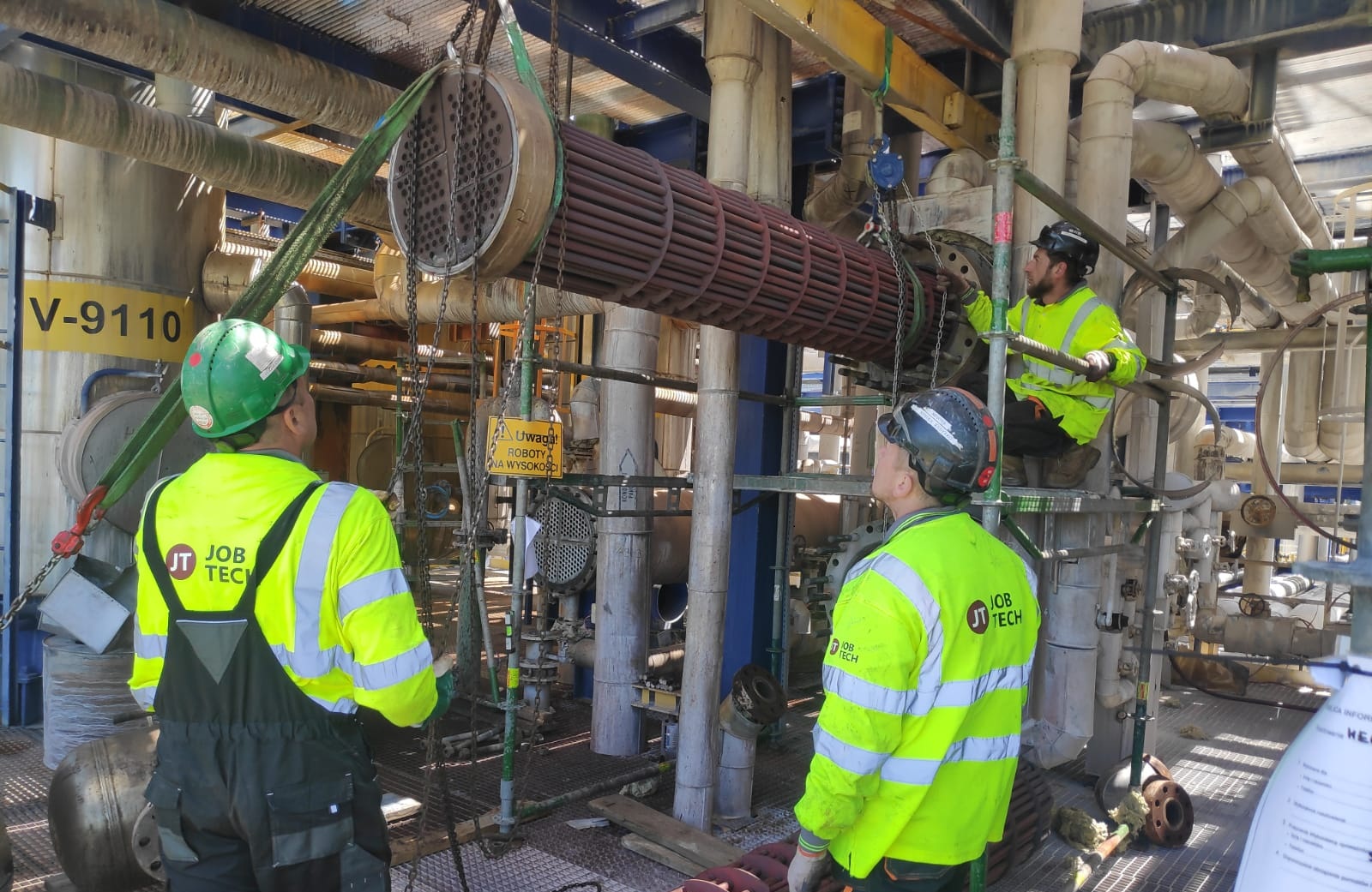 Remont wymienników ciepła